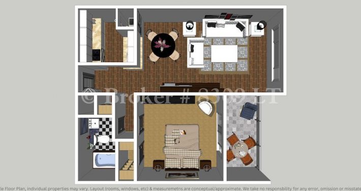 One Bed Apartment (Fletcher) - 7 One Bed Apartment (Fletcher) - 7