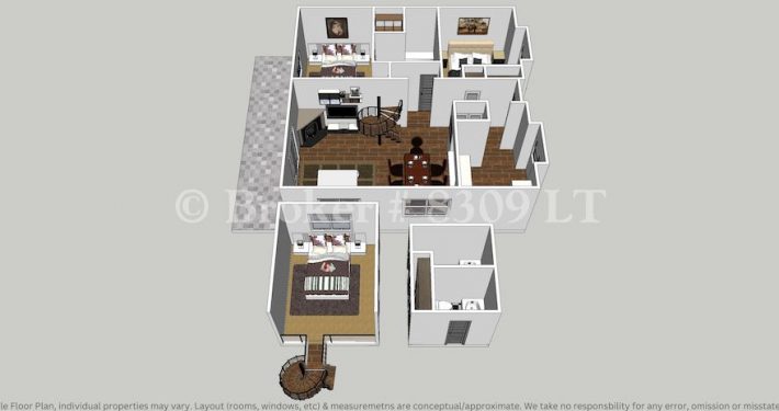 Patio Home Loft (Allerton, Middlecott, Susanna) - 3