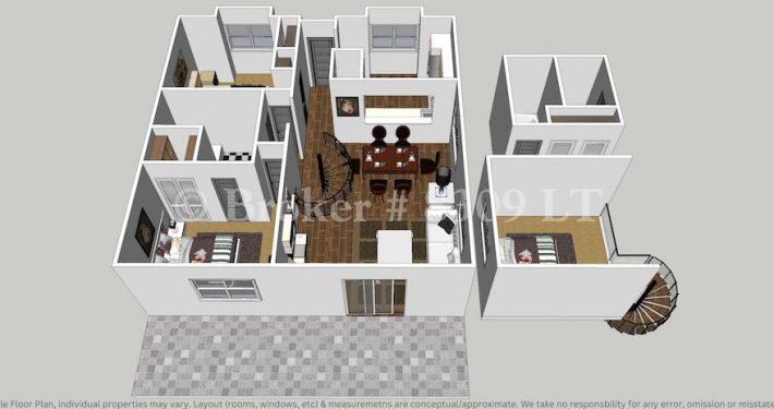 Patio Home Loft (Allerton, Middlecott, Susanna) - 4