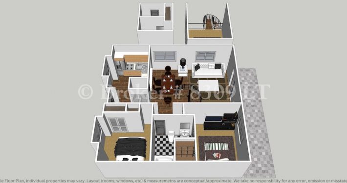 Patio Home Loft (Allerton, Middlecott, Susanna) - 5