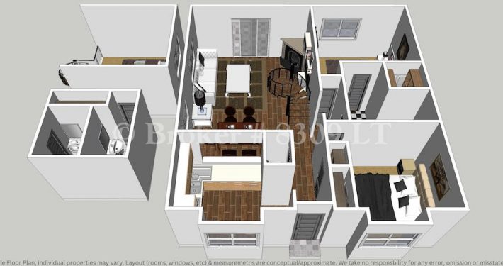 Patio Home Loft (Allerton, Middlecott, Susanna) - 7