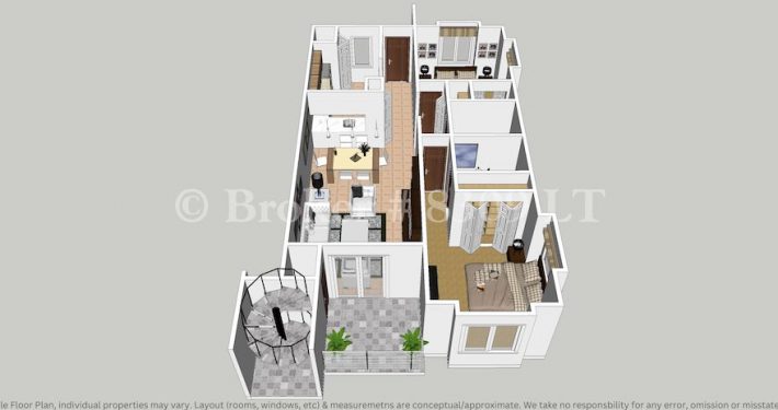 Two Bed Apartment (Chilton) - 5 Two Bed Apartment (Chilton) - 6