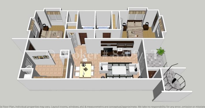 Two Bed Apartment (Chilton) - 6 Two Bed Apartment (Chilton) - 6
