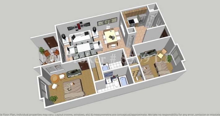Two Bed Apartments (Eaton) - 1 Two Bed Apartments (Eaton) - 1