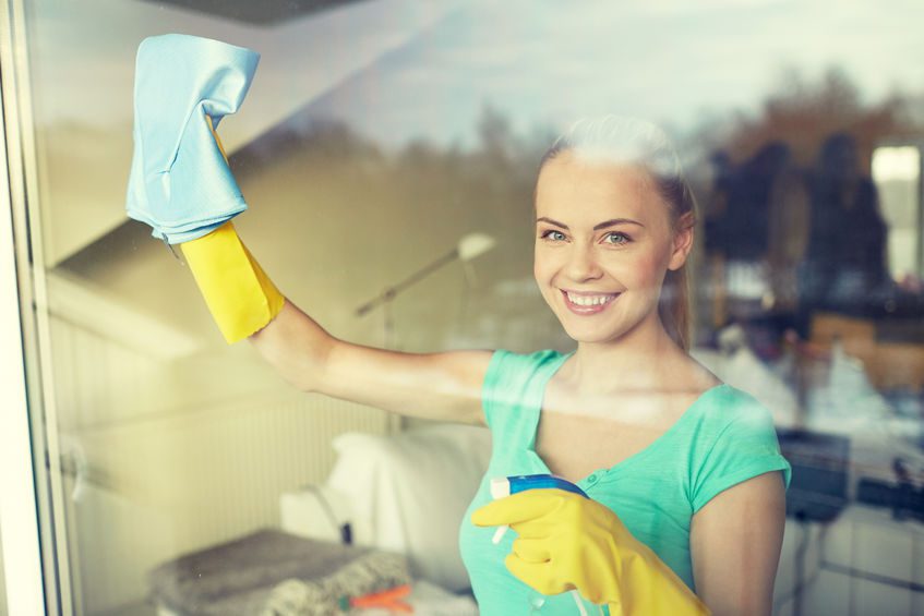Cleaning Windows in Your Ocean Edge Condo